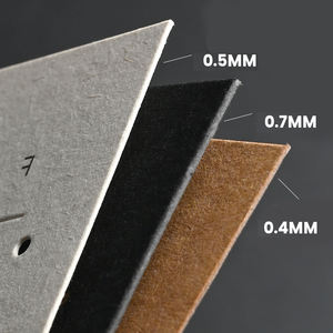 Carte de voeux d'<span class=keywords><strong>invitation</strong></span> de mariage personnalisée Etiquette de remerciement peinte à la main en <span class=keywords><strong>carton</strong></span> kraft coloré avec impression numérique - Product Image 5