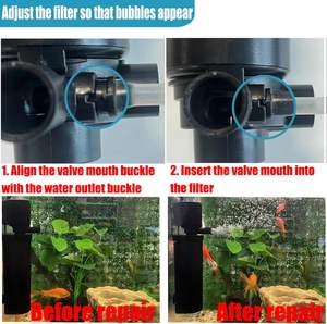 ตัวกรองสำหรับตู้ปลาและอุปกรณ์เสริมสำหรับน้ำเค็มแบบแขวนขนาดเล็ก <span class=keywords><strong>K1</strong></span>ตัวกรองออกซิเจนในบ่อปลา - Product Image 5