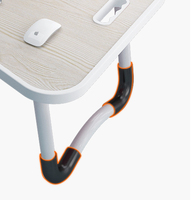 Escritorio plegable para ordenador, mesa sencilla, escritorio de cama de estudio moderno, mesa para ordenador portátil, diseño colorido, plegable para el hogar, oficina, plástico, madera, FX