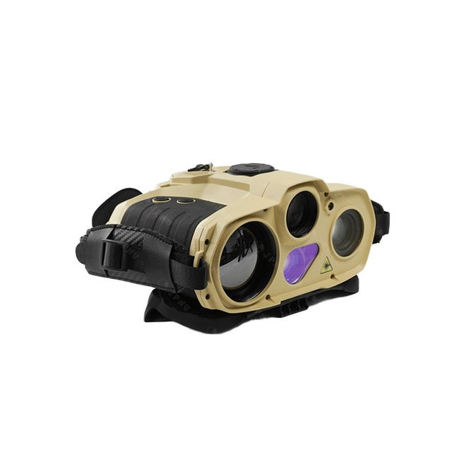 Multifunctional Low Light Thermal Imaging Binoculars 640x512 Resolution 1280x1024 OLED Display 5m GPS CEP Laser Rangefinder