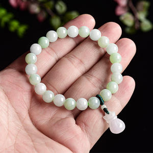 Pulsera de Jadeíta Natural, Estilo Chino, Simplicidad UNISEX, Diseño Original, Regalo con Certificado de Tasación, SL138 - Product Image 3