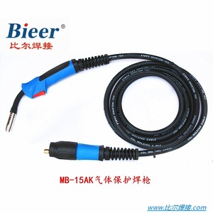 Bieer Welding Torch MB15ak 5m 16mm2 Air Cooled Electric Ignition Copper Plated European Connector - Product Image 3