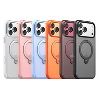 Coque de téléphone ONEPLUS ACE5 & 13 avec bouton de contrôle de caméra IA, support magnétique, finition givrée, antichoc, TPU+PC, couverture mate
