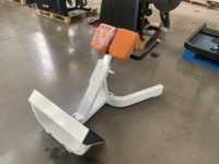 Banc de musculation commercial pour extensions dorsales, chaise romaine pour l'entraînement des muscles abdominaux et l'étirement du dos