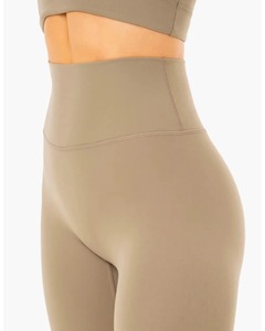 High Quality Women <b>Legging</b> Solid Pattern Breathable Quick Dry High Waist Seamless Spandex/Polyester Fitness Pants - Product Image 5