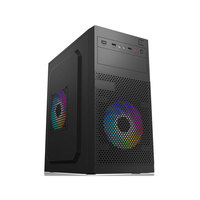 Micro ATX Office Computer Case Mid Tower Computer Cases & Towers Office Work Station Desktop PC Case for PC Part
