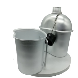 Bouteille d'eau grande capacité avec tasse en aluminium, idéale pour le camping, facile à transporter, 32 oz – Échantillon gratuit - Product Image 1