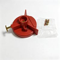 Rotor de distributeur d'allumage OEM 19102-62030 en laiton rouge avec vis de fixation – Pièces de moteur automobile pour berlines japonaises