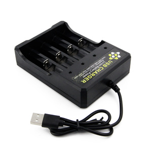 ELE-GATE เครื่องชาร์จ USB แบตเตอรี่ Li-Ion รุ่น 18650 14500 10440 16340 16500 18350 18500 18650 - Product Image 2