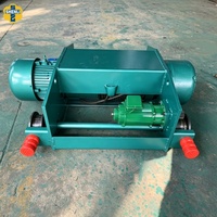 Malzeme Taşıma Kaldırma Ekipmanları Elektrikli Çelik Halatlı Vinç Arabası Ağır Hizmet Tipi Uzaktan Kumandalı Demir 3 MT 1.1kW Perakende Oteller