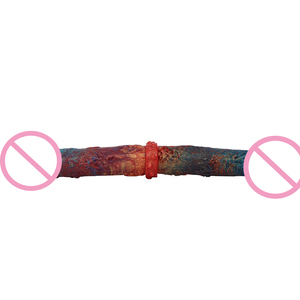 LUUK 38 CM giocattoli da donna Super lunghi <span class=keywords><strong>sesso</strong></span> dildo <span class=keywords><strong>a</strong></span> due estremità la dimensione perfetta si sente segreta per gli uomini lesbici - Product Image 2