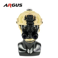 Lunettes de vision nocturne ARGUS PVS31 à quatre yeux Gen2+/Gen3 1200+ FOM, étanches, portée 400m, kit de sécurité
