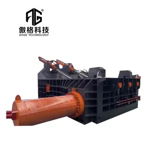 Presse hydraulique utilisée Compacteur de ferraille Machine de presse à déchets métalliques Fourni 60 déchets de poudre de ferraille en aluminium