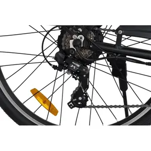 Vélo Électrique Urbain 26 Pouces Économique 250W Moteur Arrière Sans Balais Longue Autonomie Cadre en Aluminium 21 Vitesses 48V Vitesse 25km/h - Product Image 3