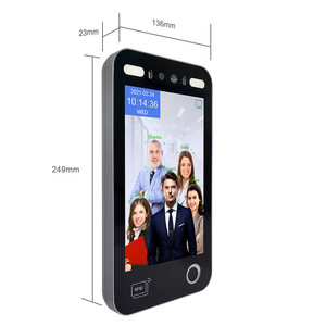 Timy WiFi tourniquet porte reconnaissance faciale empreinte digitale veine de la paume <span class=keywords><strong>8</strong></span> "affichage temps présence système biométrique contrôle d'accès salle de sport - Product Image 3