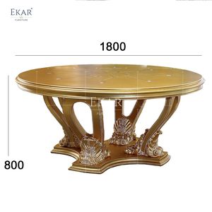 Nuovo design elegante <span class=keywords><strong>tavolo</strong></span> da pranzo <span class=keywords><strong>barocco</strong></span> <span class=keywords><strong>e</strong></span> sedia Set-lussuose poltrone soggiorno <span class=keywords><strong>e</strong></span> <span class=keywords><strong>sedie</strong></span> da pranzo - Product Image 6