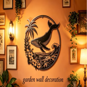 Modern Luxury Wrought Iron Hanging Ornament <strong>Metal</strong> Landscape <strong>Wall</strong> <strong>Decor</strong> <strong>for</strong> <strong>Living</strong> <strong>Room</strong> Hotel Background <strong>for</strong> Home Decoration - Product Image 1