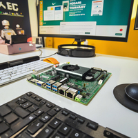Placa Base Industrial Nueva de 0~60, DDR3, Doble SATA3.0, Estable 24/7, Expandible, PCIe X16+X4+2 PCI, Mini-PCIe, WiFi/mSATA, Win/Linux