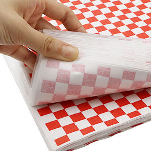 Deli <b>Paper</b> Sheets 12\" X 12\" Coated Wax <b>Paper</b> for Food Grease Proof Bread Party Festival BBQ Liners Cookie Use - Product Image 2