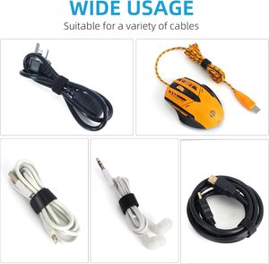 JIAEN ücretsiz örnek çevre dostu naylon cırt cırt bant çift taraflı kendinden yapışkanlı kablo bağı ve tıbbi depolama organizasyonu için - Product Image 5