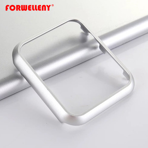 Galvanoplastia marco de la PC de la cubierta del caso para <span class=keywords><strong>Apple</strong></span> <span class=keywords><strong>Watch</strong></span> banda series1 2,3 42mm 38mm iwatch - Product Image 5