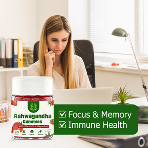 Gomitas de Ashwagandha de Calidad Garantizada, Relajantes, Calmantes, Promueven la Calidad del Sueño, Apoyo Energético, Contiene Citrato de Magnesio - Product Image 4