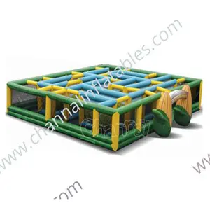 Commercial giant inflatable corn maze game inflatable obstacle course inflatable maze for adults