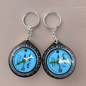 Portachiavi <span class=keywords><strong>con</strong></span> <span class=keywords><strong>Bussola</strong></span> Araba e Quadrante a Lancette per Campeggio all'Aperto - Vendita all'Ingrosso - Product Image 1