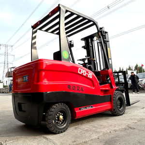 משלוח חינם מלגזה לכל סוגי השטח 2 טון 1.5 טון עם שלט רחוק מלגזה חשמלית 3 טון למכירה בזול - Product Image 5