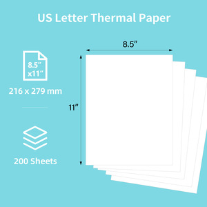 Papel Térmico Jinlan Personalizado para <span class=keywords><strong>Fax</strong></span>, Formato A4 (8.27x11.69") y US Letter (8.5x11"), 100% Pulpa <span class=keywords><strong>de</strong></span> Madera, Hojas en Z, Jumbo - Product Image 3