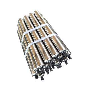 تصنيع المعدات الأصلية الصين الناقل الجاذبية الصلب المجلفن مدبب حزام الحوض محاذاة المهمل بكرة العجلة المسننة غير بالطاقة - Product Image 3