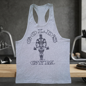 Gold Gym Singlets Custom <strong>Stringer</strong> <strong>Vest</strong> Men's Adults Breathable Casual Tank Top Offset Printing 100% Cotton Bodybuilding - Product Image 2