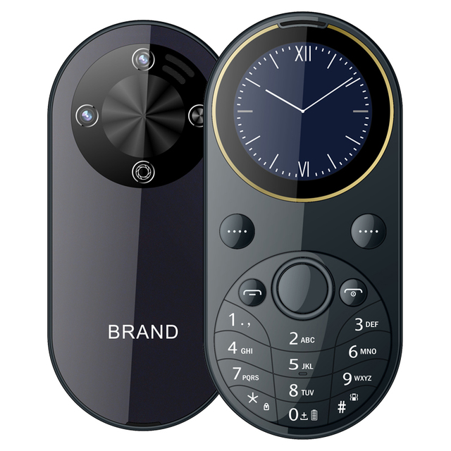 Factory Stock Fast Delivery K61 1.3inch Round Screen Dual SIM Card GSM 2G Button Phone