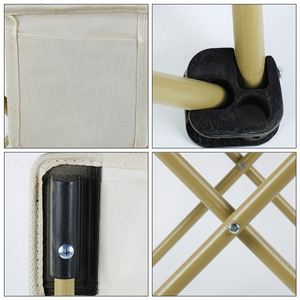 Silla Plegable en Oferta, Tela Oxford 600D, Negra, Silla Plegable para Adultos, para Campamento, en Promoción - Product Image 4