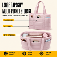 Sac à bandoulière matelassé moderne pour femme, léger et portable, pour ordinateur portable, avec logo personnalisé, fabrication usine