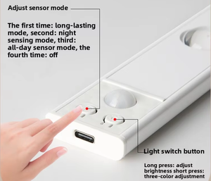 インテリジェントモーションセンサー<span class=keywords><strong>LED</strong></span>ナイトライト家庭用,高輝度磁気<span class=keywords><strong>LED</strong></span>キャビネットライト - Product Image 3