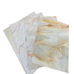 高品质透明白冰玛瑙半透明人造大理石玛瑙石板，用于电视墙内部外部装饰