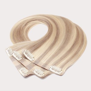 Clip de noyade Double de qualité supérieure dans l'extension de cheveux 100% pince sans couture de cheveux européens Remy dans l'extension de cheveux - Product Image 3