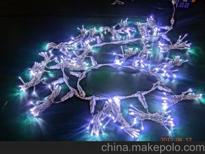220v 100 led mor decoracion navidad cortina luces christmas dekorasyon fabrika - Product Image 6