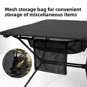 Table pliante en alliage d'aluminium ultra-légère portable moderne personnalisée pour le camping, le pique-nique, la moto, les voyages, la pêche, la plage, l'extérieur - Product Image 4