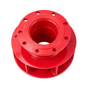 Dispositif anti-vortex à bride. Disponible pour réservoir d'eau incendie. Élimine les tourbillons. Empêche l'entrée de l'air. Protège la pompe à eau. - Product Image 3