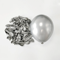 10 pouces 10 30 50 pièces ballon en Latex or argent noir rose Xmax ballon mariage joyeux anniversaire métallique Chrome ballon décoration