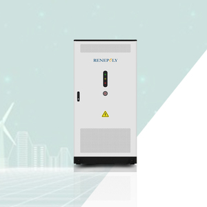 ตู้แบตเตอรี่สำรองไฟฟ้าแบบออฟกริด Renepoly 125kW 257kWh All in One LiFePO4 ระบบระบายความร้อนด้วยของเหลว สำหรับอุตสาหกรรม ไมโครกริด จ่ายไฟฟ้าเสถียร - Product Image 1