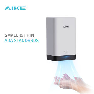 Sèche-mains automatique pour toilettes, petite taille, sèche-mains en plastique, sèche-mains électrique à grande vitesse, derrière le miroir, séchage rapide en 10-15 secondes - Product Image 2