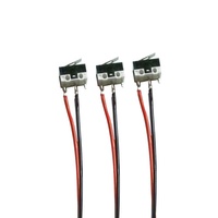 Micro-interrupteurs personnalisés Xinxing avec fils soudés 1A/2A 125V, interrupteurs à réinitialisation à l'état d'origine pour jouets et harnais d'électronique