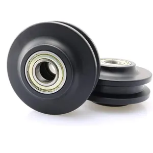 Sliding Door Wheels Sliding Door Pulley Wheel For American Barn Door Crane Track Wheel Sliding Barn Door Wheel Closet Hardware Roller