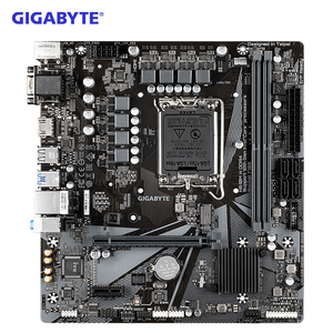 Carte mère GIGABYTE H610M H DDR4 compatible avec les processeurs de 12e génération 12400F LGA1700 M-ATX, condensateurs à semi-conducteurs compacts, efficacité améliorée - Product Image 5