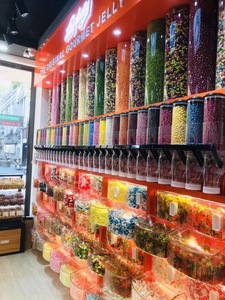 Ecobox số lượng lớn thực phẩm rõ ràng thực phẩm máy rút tường Kẹo ống Dispenser vòng ống trọng lực Thùng kẹo <span class=keywords><strong>Acrylic</strong></span> ống cho trang trí - Product Image 6