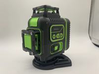 Niveau laser vert 4D de haute qualité 12/16 lignes pour le nivellement du sol avec support magnétique et télécommande Lox Tol