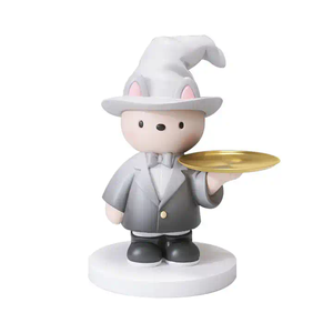 ถาดโลหะตกแต่งบ้านแบบสั่งทำขายส่ง ของตกแต่งรูปนักมายากล ของตกแต่งธีมเด็กผู้ชาย งานหล่อแบบเทคนิคพิเศษ - Product Image 2